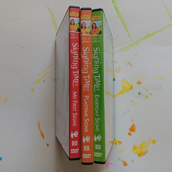 Signing Time Sign Language DVD set - Picture 6 of 7